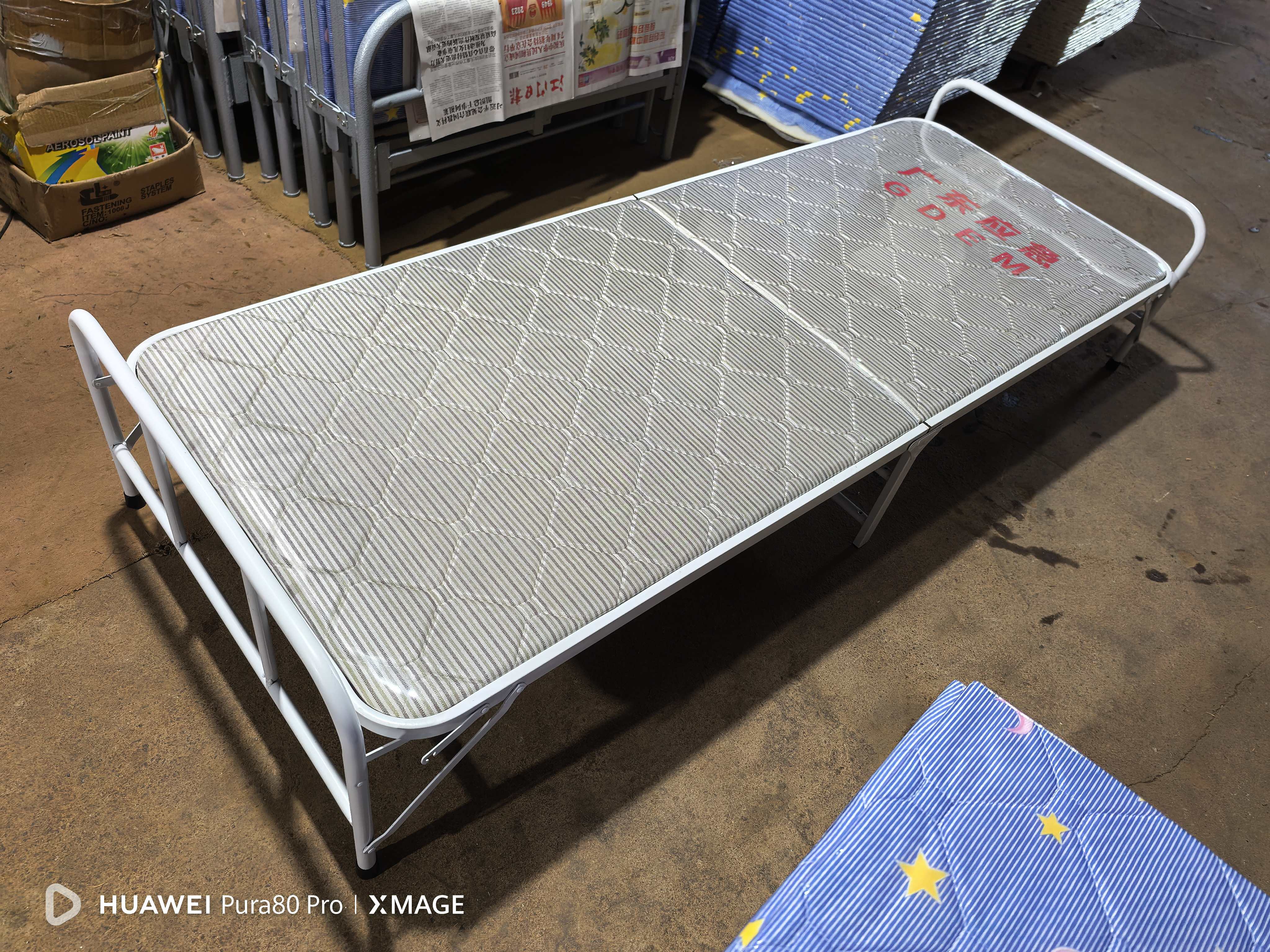 钢木折叠床-细节